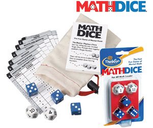 Maths dice junior