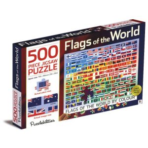 Flags of the world - 500 piece Jigsaw