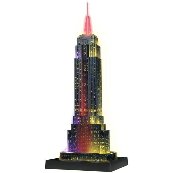 Ravensburger - Empire State at Night 3D Puzzle Building 216pc