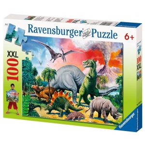 Ravensburger - Among the Dinosaurs Puzzle 100pc