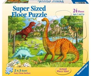 Ravensburger - Dinosaur Pals SuperSize Puzzle 24pc