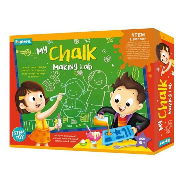 Explore STEM Deluxe Kit - My Chalk Making Lab