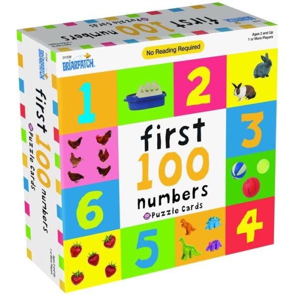 First 100 Numbers Puzzle Cards