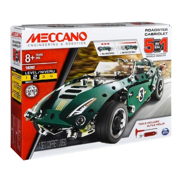 Meccano 5 Model Pull Back Car