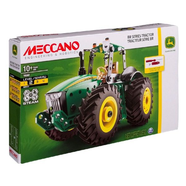 Meccano John Deere 8R Tractor