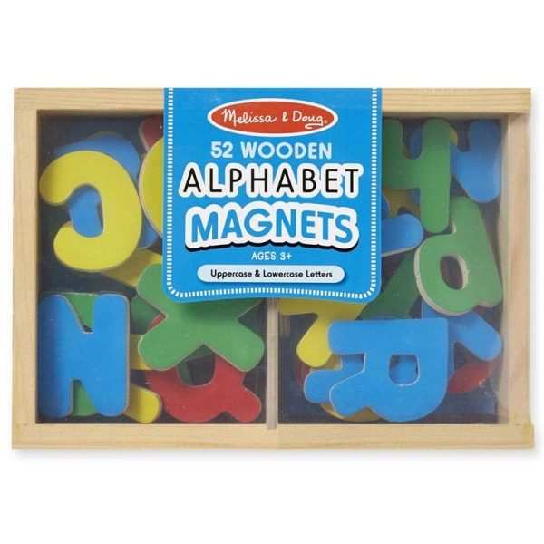 Melissa & Doug - Alphabet Magnets In A Box of 52