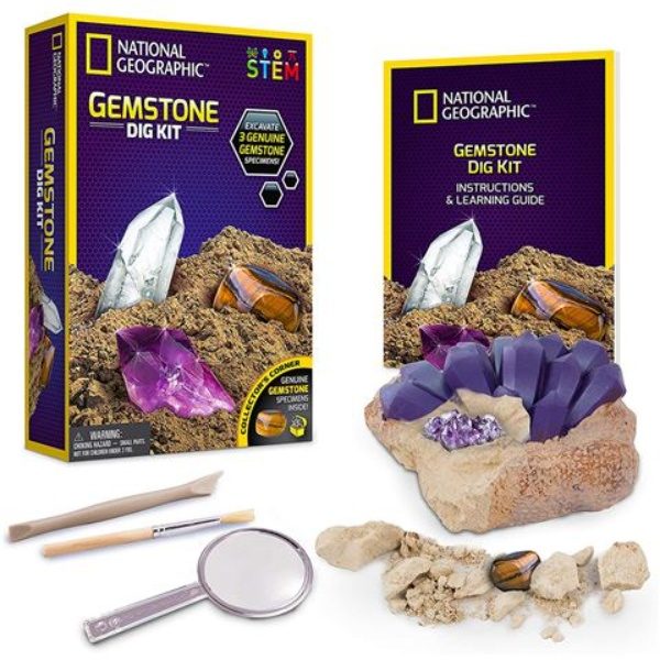 National Geographic Gemstone Dig Kit