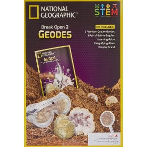 National Geographic Break Open 2 Real Geodes