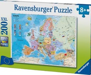 Ravensburger - European map puzzle 200pcs