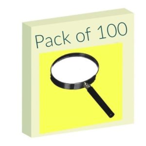 Magnifying lens – Pack of 100