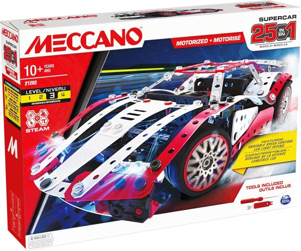 Meccano Multi Model 25 - Supercar - Image 7