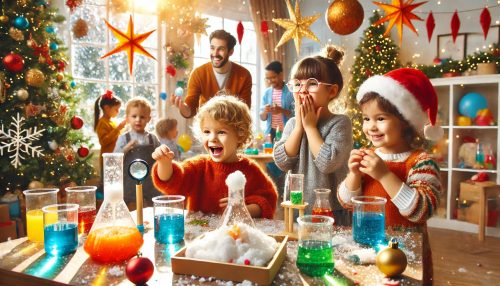 Holiday Fun with Science for Kids Aged 3-5: Learning Through Play