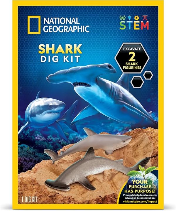 National Geographic Shark Dig Kit